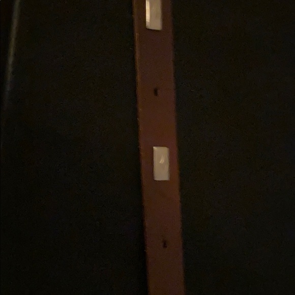 Dark brown leather belt - Picture 4 of 7